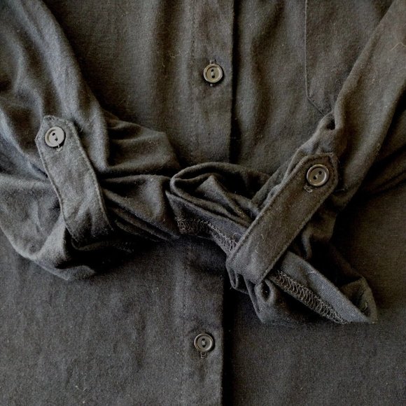 Goddess Top Button Down Long Sleeve Womens Xl - Picture 5 of 7